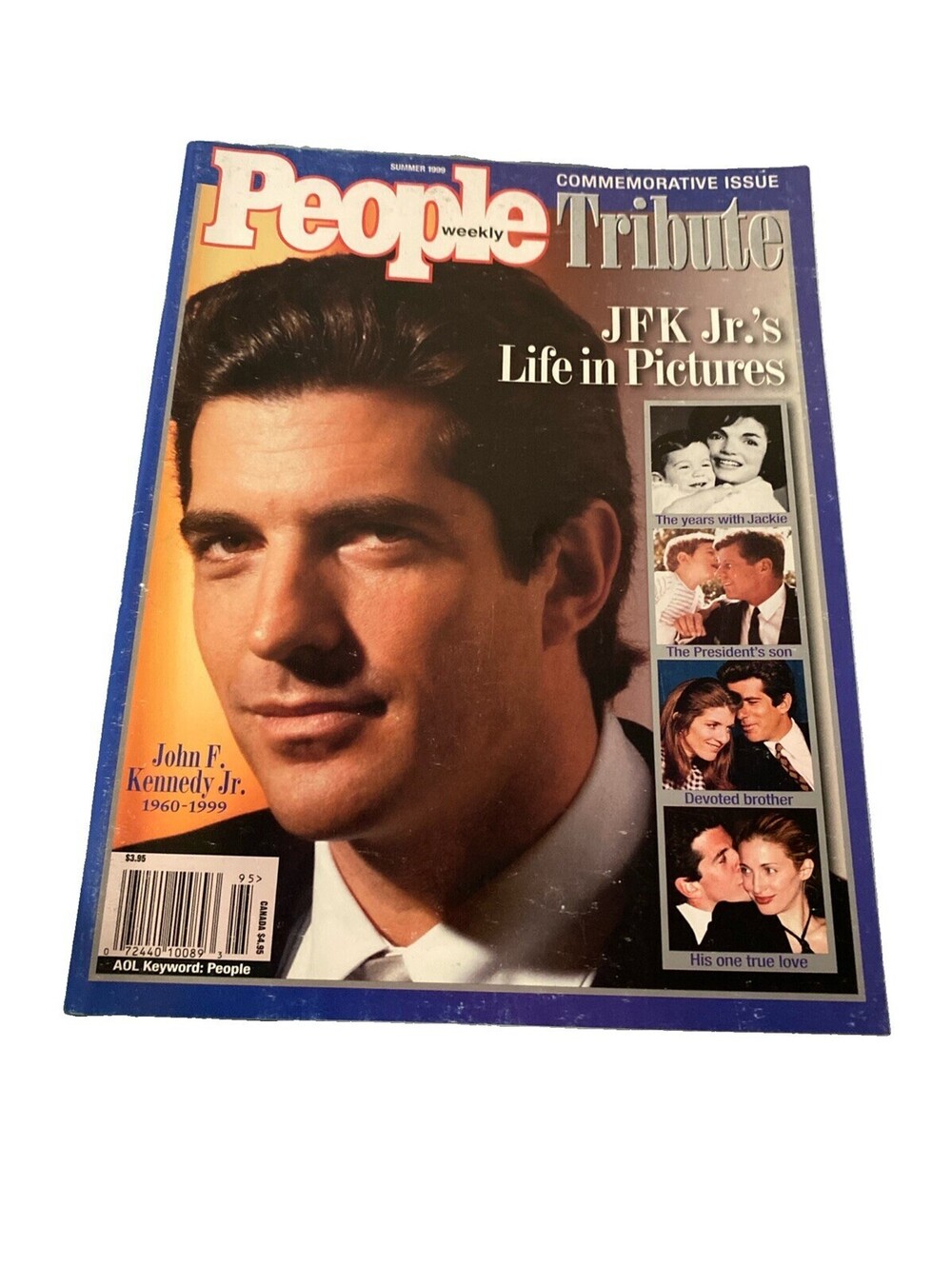 John F. Kennedy Jr. Tribute Commemorative Issue People Magazine Summer 1999 JFK